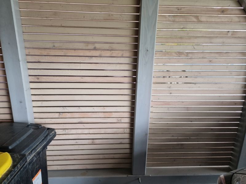 Holzbau im Außenbereich – Projektaufnahme 16 der Zimmerei Wiegandt in Leipzig