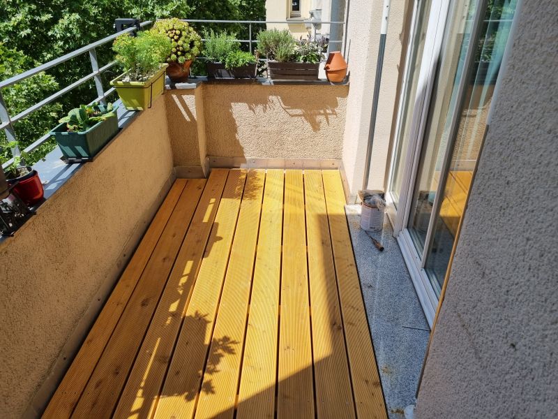 Holzbau im Außenbereich – Projektaufnahme 22 der Zimmerei Wiegandt in Leipzig