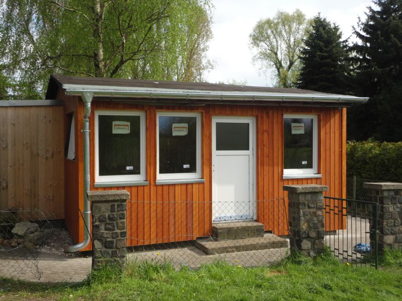 Holzbau im Außenbereich – Projektaufnahme 40 der Zimmerei Wiegandt in Leipzig