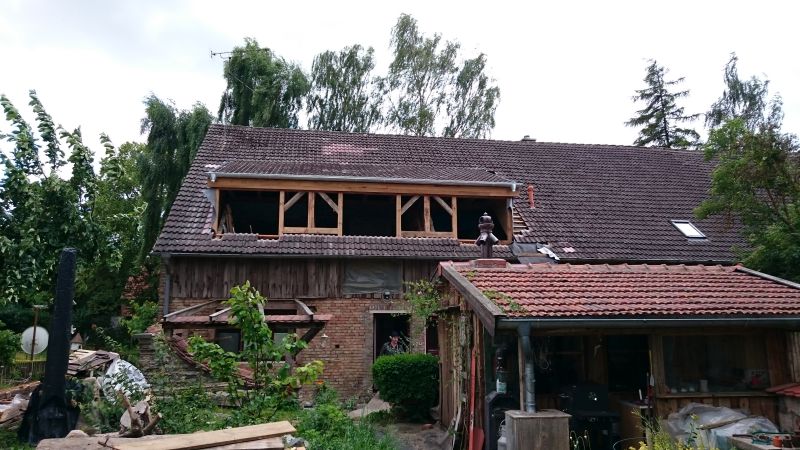 Holzbau im Außenbereich – Projektaufnahme 43 der Zimmerei Wiegandt in Leipzig